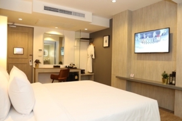Premium Deluxe Room Miracle Suvarnabhumi Airport Hotel en Bangkok Premium Deluxe Room Miracle Suvarnabhumi Airport Hotel en Bangkok