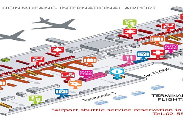 Airport shuttle  Louis’ Tavern Bangkok